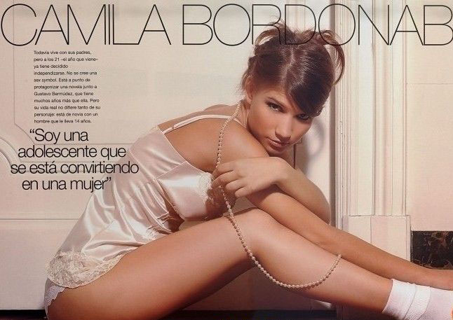Camila Bordonaba nude. Photo - 1