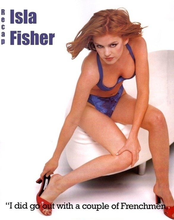 Isla Fisher nude. Photo - 13