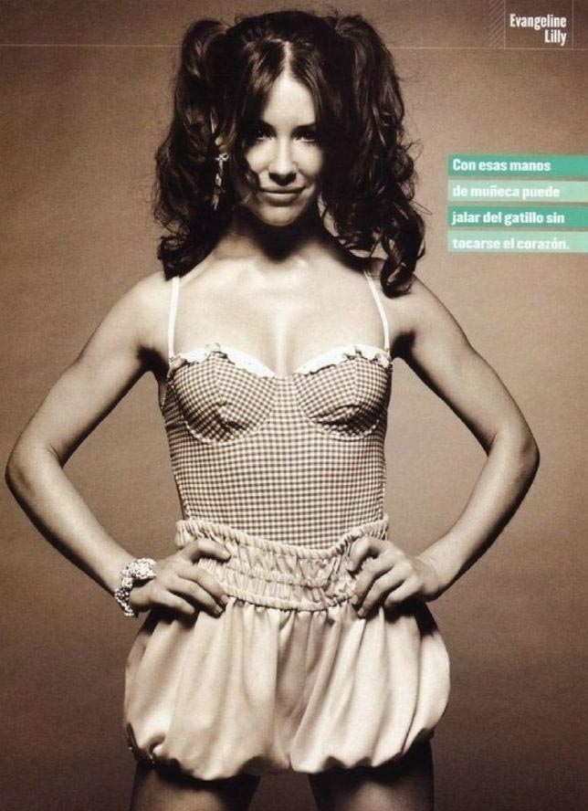 Evangeline Lilly nude. Photo - 16