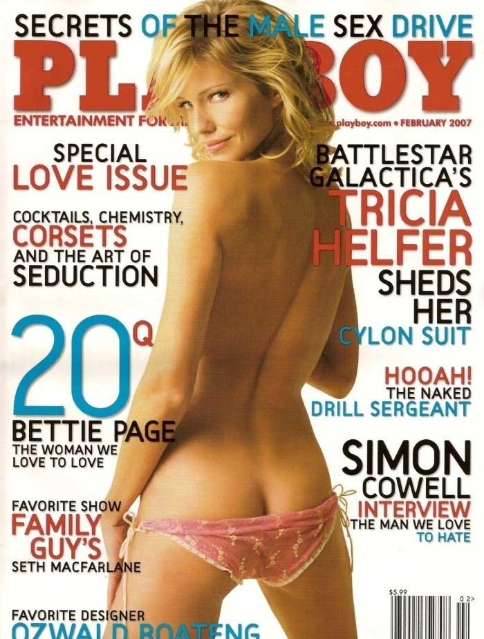 Tricia Helfer nude. Photo - 1