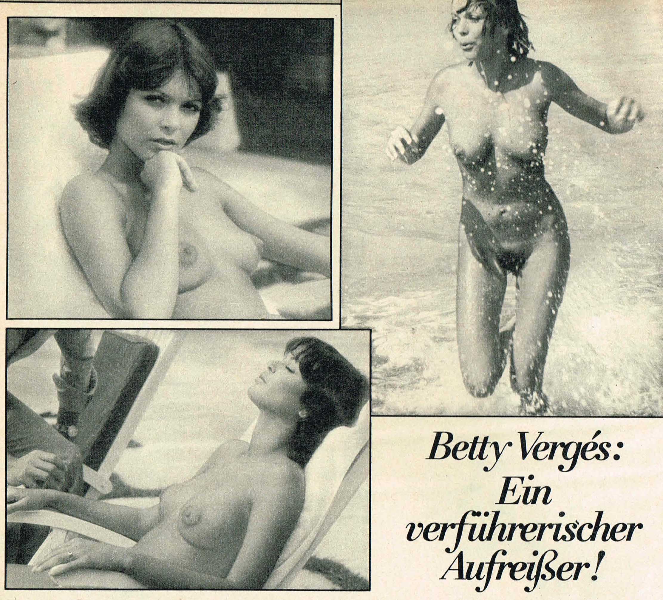 Betty Vergès nude. Photo - 4