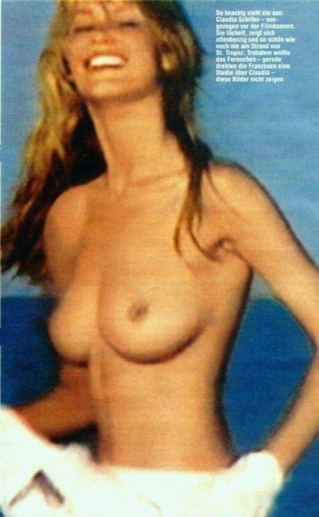 Claudia Schiffer nude. Photo - 4