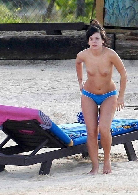Lily Allen nude. Photo - 14