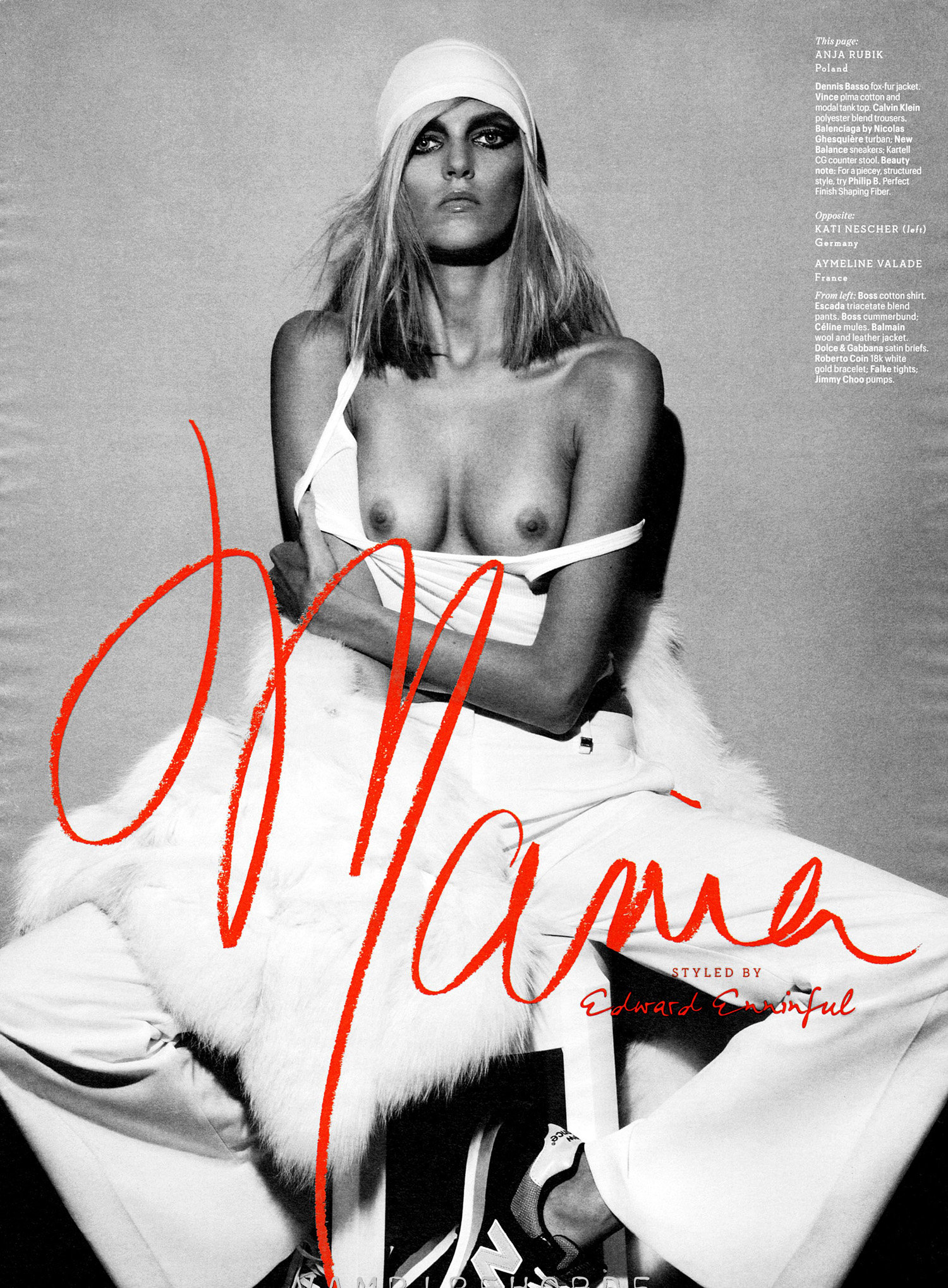 Anja Rubik nude. Photo - 55