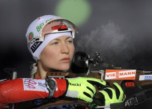 Darya Domracheva nude. Photo - 3