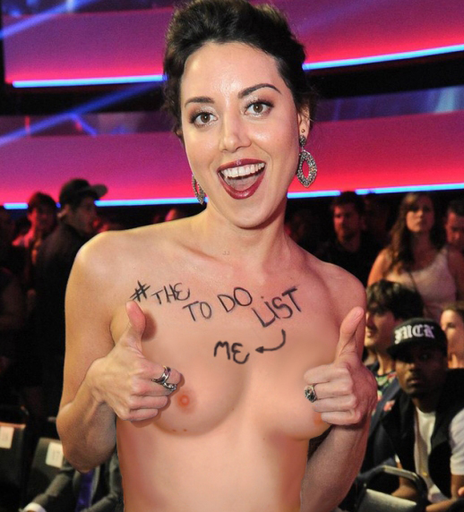Aubrey Plaza nude. Photo - 79