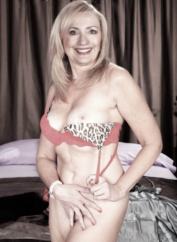 Hillary Clinton nude. Photo - 4