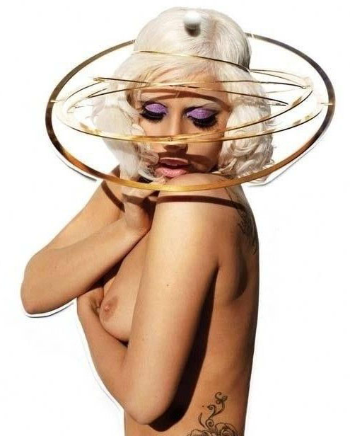 Lady Gaga nude. Photo - 4