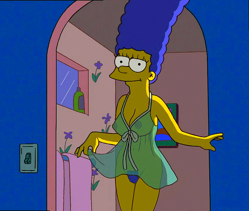Marge Simpson nude. Photo - 14