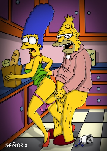 Marge Simpson nude. Photo - 20