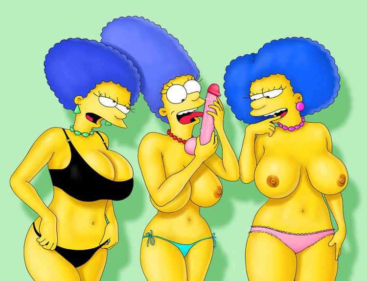 Marge Simpson nude. Photo - 21