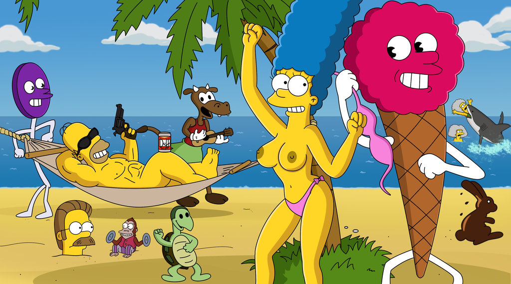 Marge Simpson nude. Photo - 40