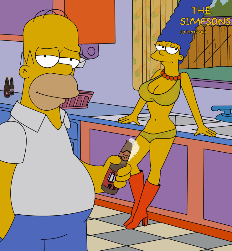 Marge Simpson nude. Photo - 61