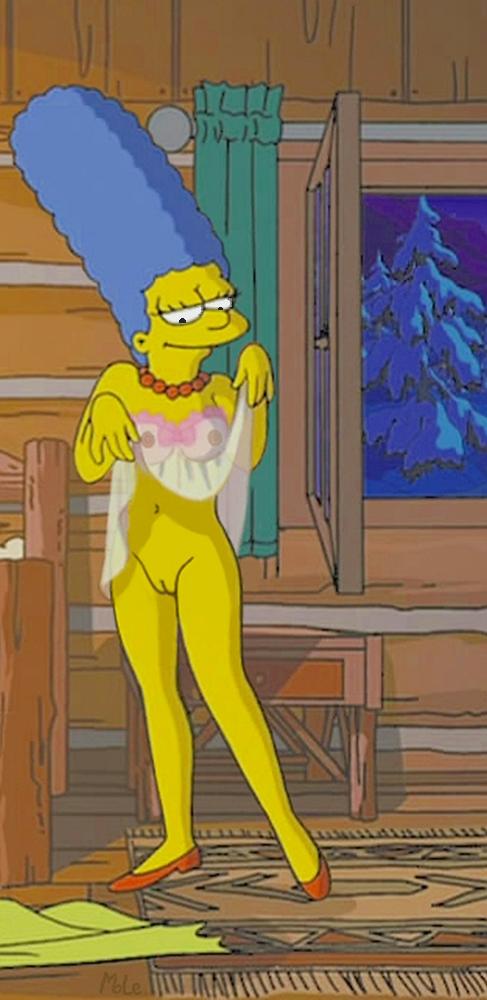 Marge Simpson nude. Photo - 7