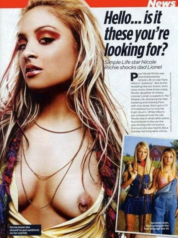 Nicole Richie nude. Photo - 10